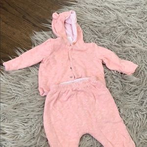 3-6M reversible Baby Gap sweatsuit